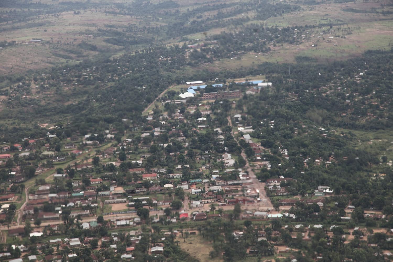Kananga vue du ciel