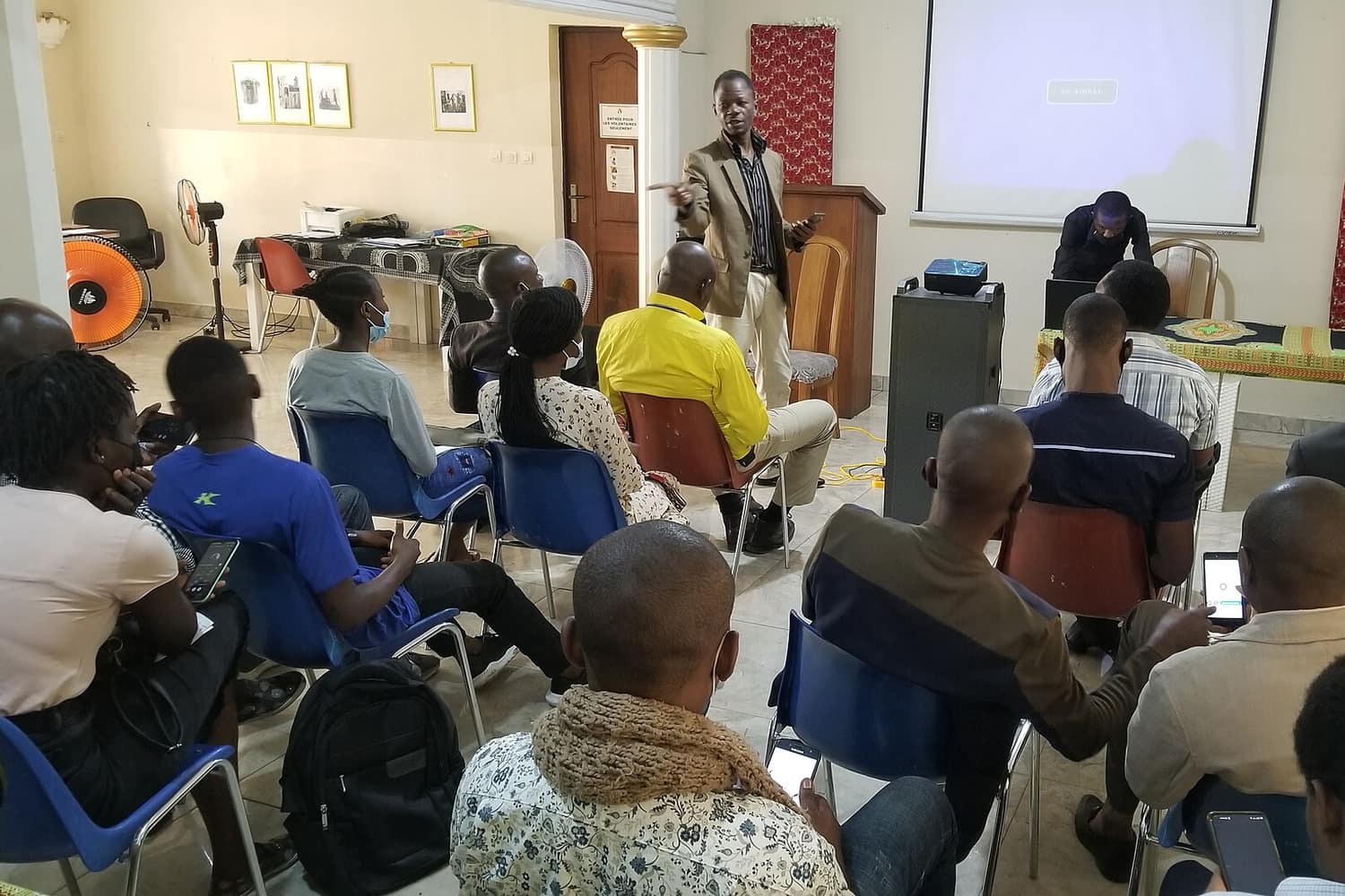 Atelier de formation, Kinshasa