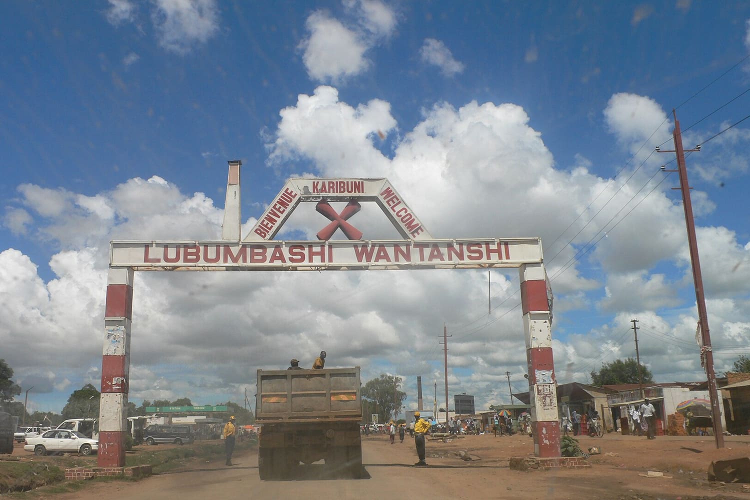 Arche d'entrée de Lubumbashi