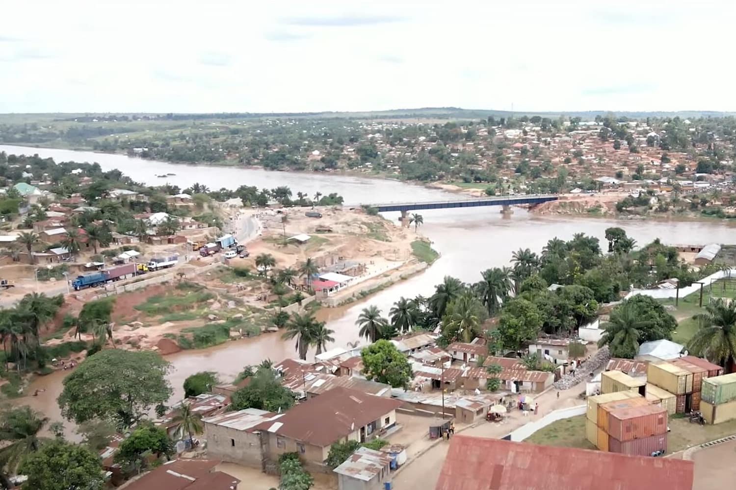 Pont sur le Kasaï, Tshikapa